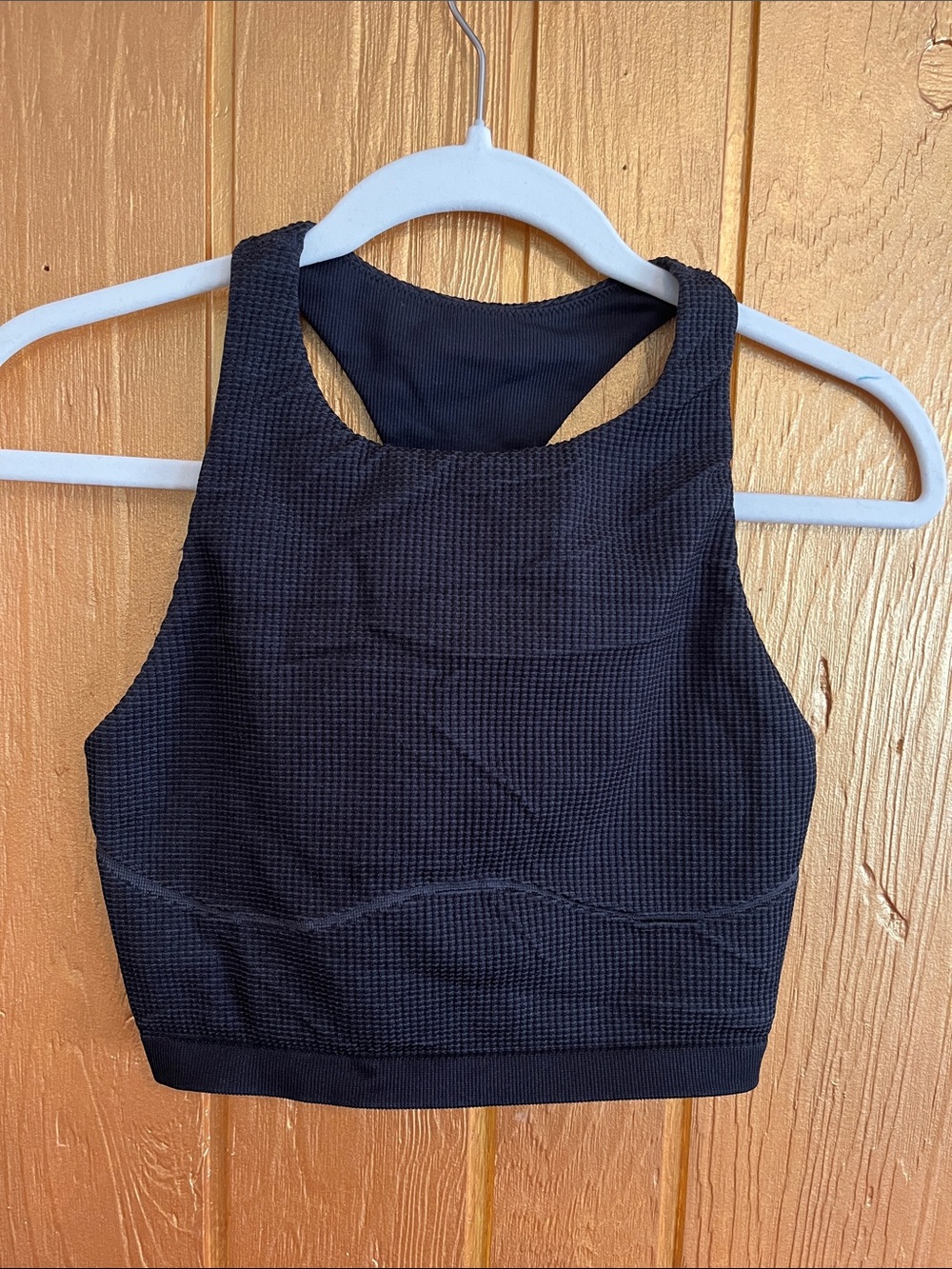 Offline by aerie Black High-Neck Sports Bra